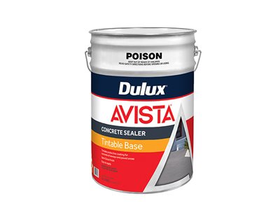 Dulux Avista Concrete Sealer Tintable Base 20L
