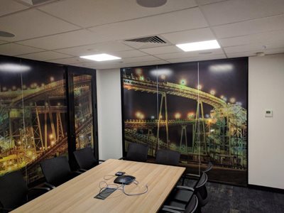 Commercial Meeting Room Digital Window Print