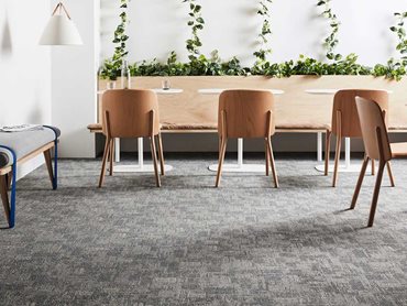 GH Commercial's carpet, carpet tiles and planks met the stringent sustainability and toxic-free chemical standards
