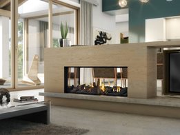 Escea DX Series - Double-sided fireplace