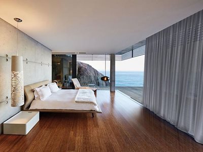 Verosol Solar Control Sheer Fabric Residential Bedroom Modern Interior