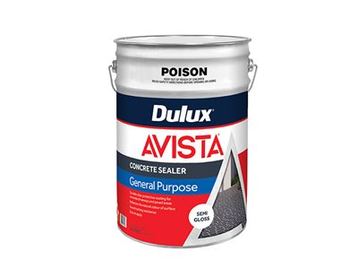 Dulux Avista Concrete Sealer General Purpose Semi Gloss 20L