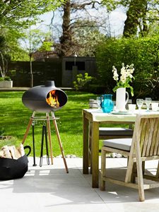 Castworks Morso Forno Stylish Cast Iron Outdoor Heating and Cooker