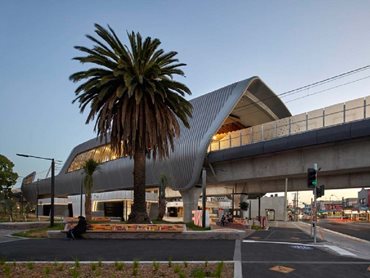Caulfield to Dandenong Level Crossing Removal, Cox Architecture, photographer Peter Clarke