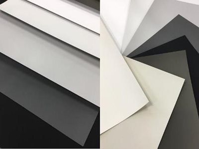 3M interior vinyl solid colour finishes swatches