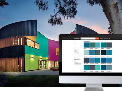 COLORBOND® Studio Multicoloured Building Exterior