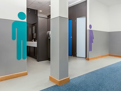 Altro Walling Flooring Commercial Bathroom