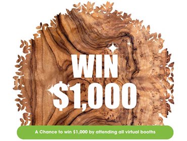 Attend all the virtual booths and get a chance to win $1,000. 