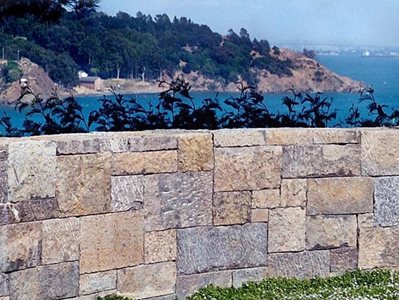 Rhodes Architectural Antique Yangtze Limestone Retainer Wall