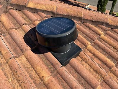 Solatube Roof Ventilation Black