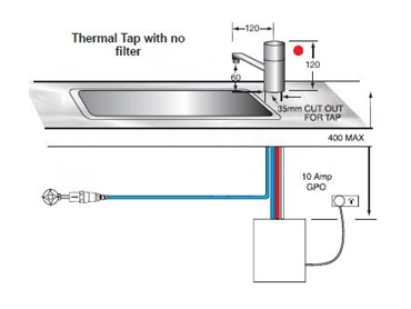 Thermal Tap for instant boiling water from Whelan Industries l jpg
