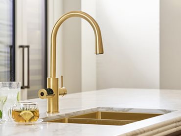 The HydroTap Celsius Plus All-In-One is available in seven modern finishes