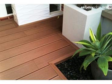 Wood Grain and Groove Decking from Ultra Design Composites l