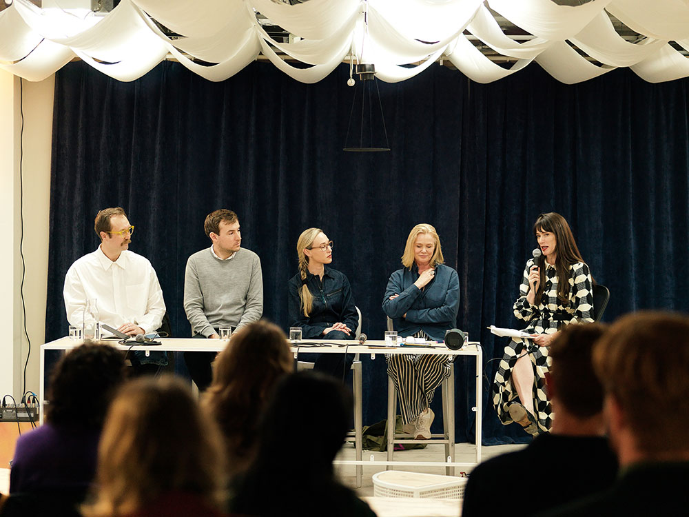 The panel discussion at Melbourne Design Week 2024 | Photo: ©Neil Prieto