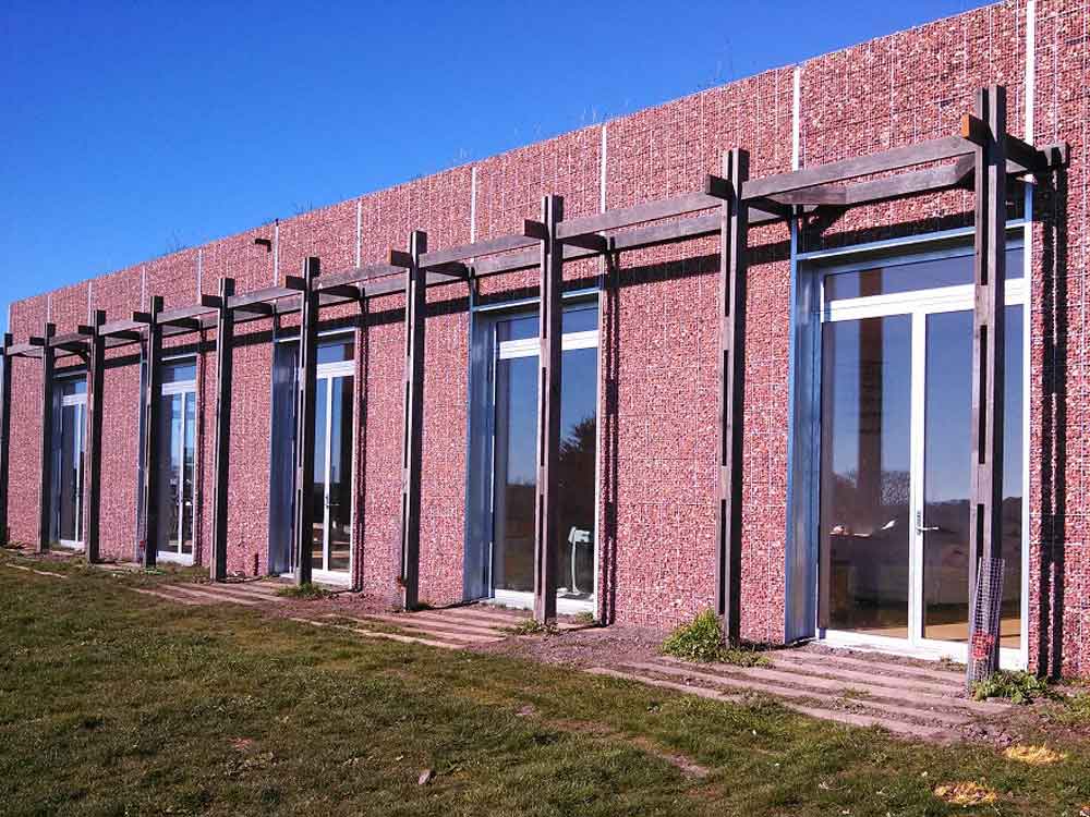 The doors and windows featured Forster Unico thermally broken steel framing