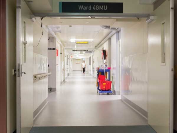 Altro Whiterock White was specified for the main walls and corridors