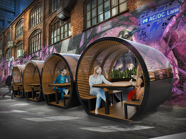 Novel design ideas & cash grants can reactivate Melbourne’s cafes
