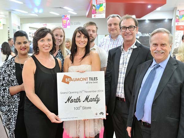 Launch of Beaumont Tiles&rsquo; 100th store
