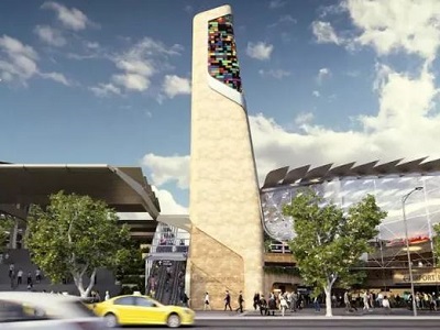 The proposed Southern Cross Station (Image: AirRail Melbourne Consortium)
