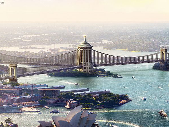 Sydney Harbour Bridge F. Ernest Stowe design