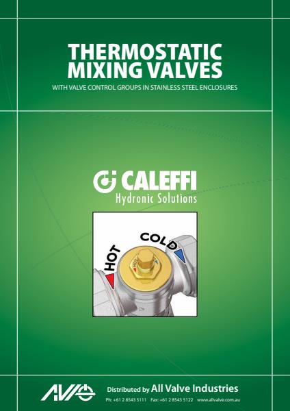 Mixing Valve Brochure Overview 