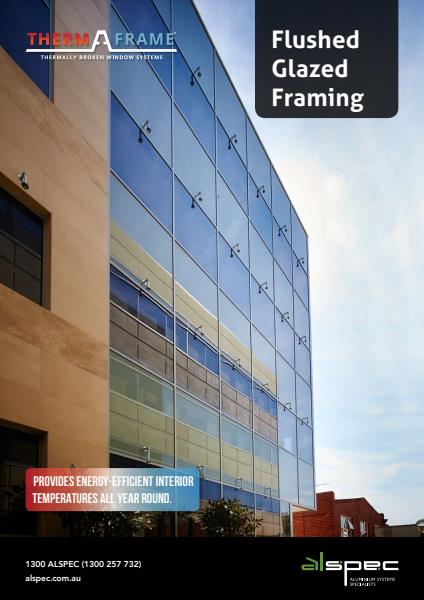 ThermAFrame® Flush Glazed Framing Brochure