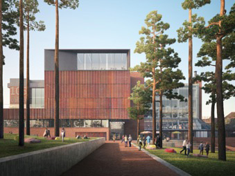Danish architectural firm&nbsp;Schmidt Hammer Lassen Architects, together with Australia-based Hames Sharley, is leading the redevelopment of the TL Robertson Library at Curtin University in Perth making it more than just a storehouse of books. Image: Supplied
