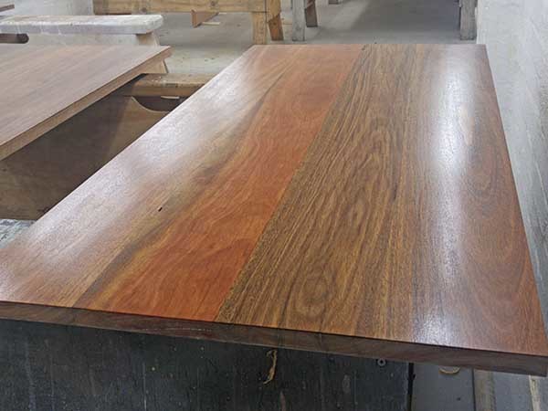 The Spotted Gum benchtop
