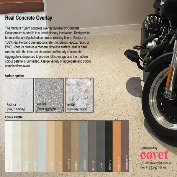 Covet Concrete Overlay Systems Brochure
