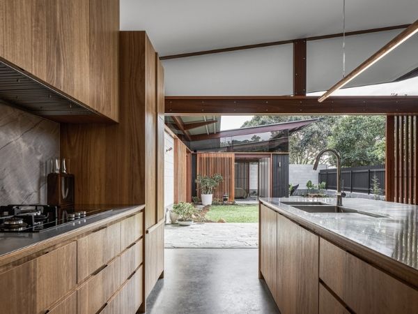banksia house aphora architecture kitchen