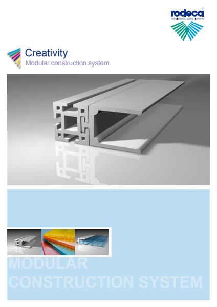 Creativity modular construction system brochure