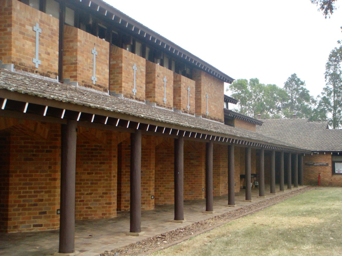 Tocal College exterior columns