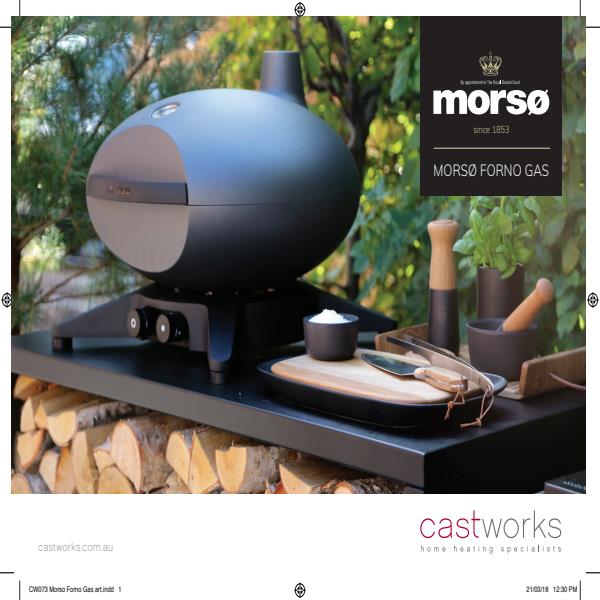 Castworks Morso Gas BBQ Brochure