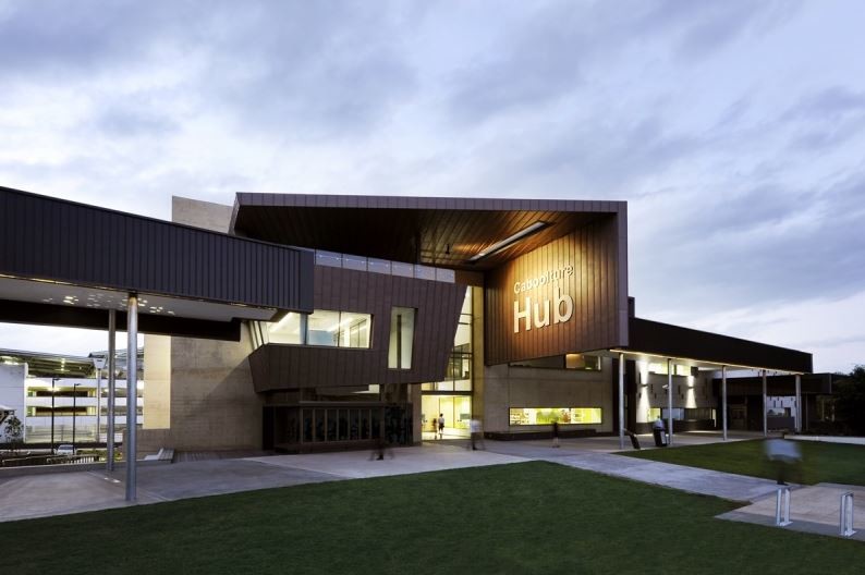 The Caboolture Hub by Peddle Thorp Architects & James Cubitt Architects. Photography by Roger D’Souza