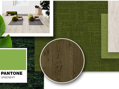 Godfrey Hirst&rsquo;s carpet tiles inspired by Pantone Colour of the Year, Greenery
