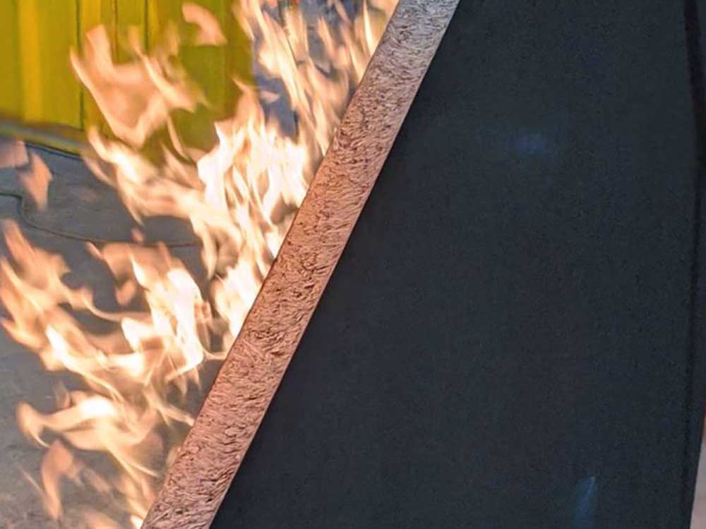 Durra Panel is a naturally fire-resistant building panel 