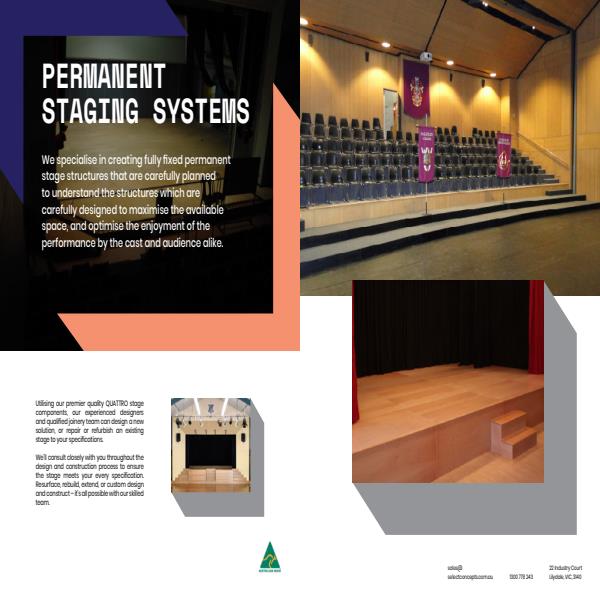 Permanent Staging Systems Brochure