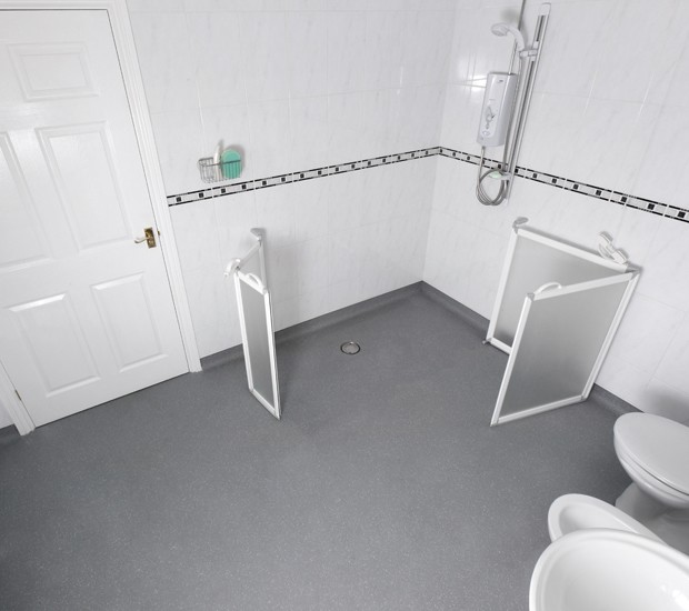 Simple fall prevention measures such as shower hand rails, rubber bath mats and adequate lighting can create a safer environment for the elderly.