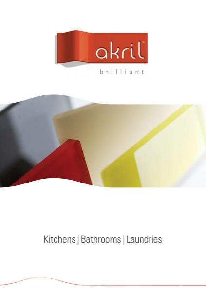 Kitchen, Bathroom and Laundy Brochure 