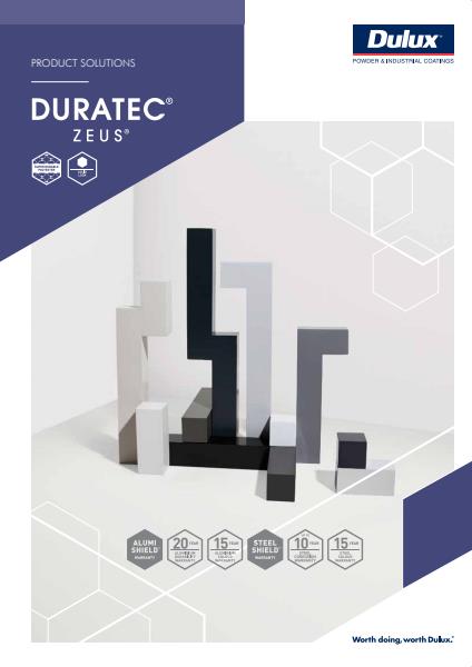 Dulux Powders Duratec Zeus Product Brochure