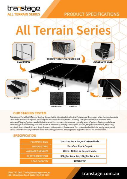 All Terrain Stage Brochure