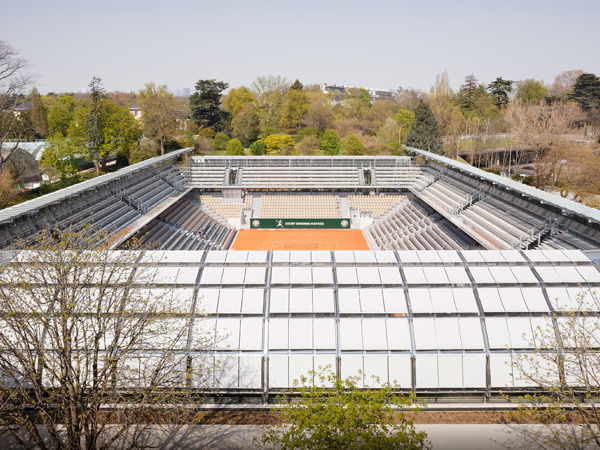 Roland Garros sustainable redesign