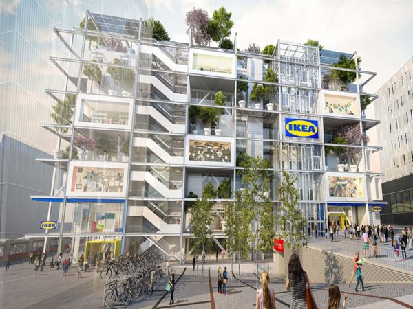 IKEA’s new carpark-less store