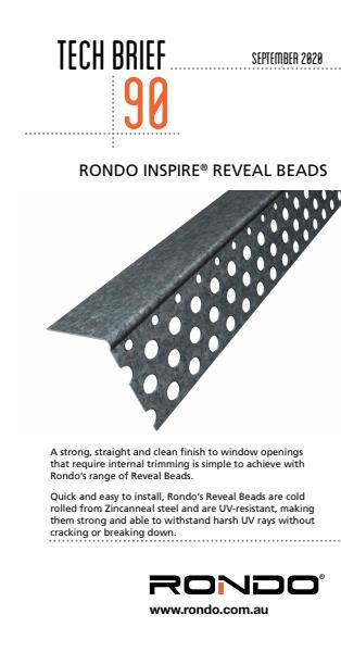 Rondo Reveal Beads Technical Brief