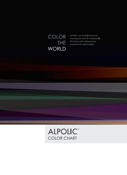 Network Architectural ALPOLIC Colour Chart Standard Range