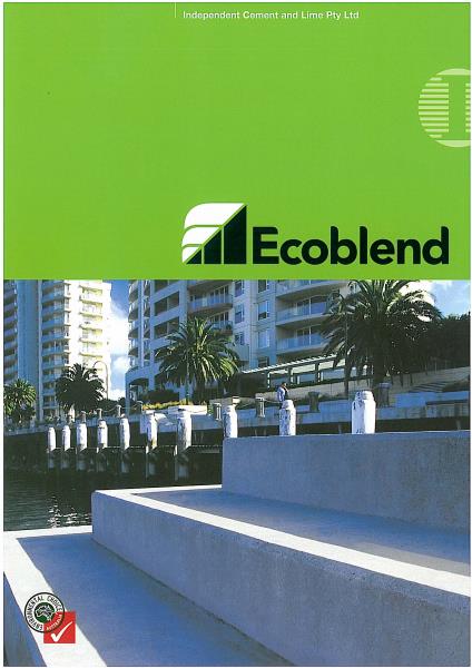 Ecoblend Cements Product Brochure 