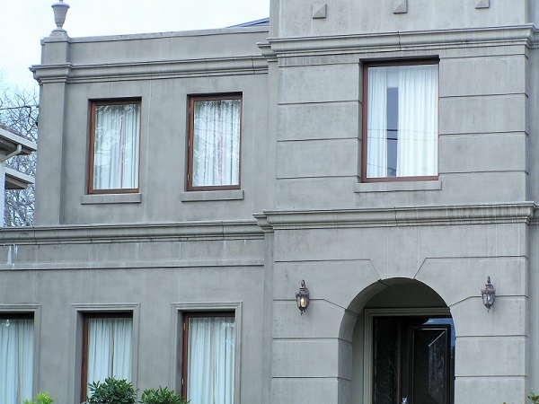 house rendering grey