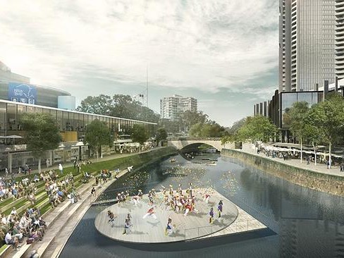 Parramatta was at the forefront of Sydney&#39;s bid for World Design Capital 2020. Image: McGregor Coxall
