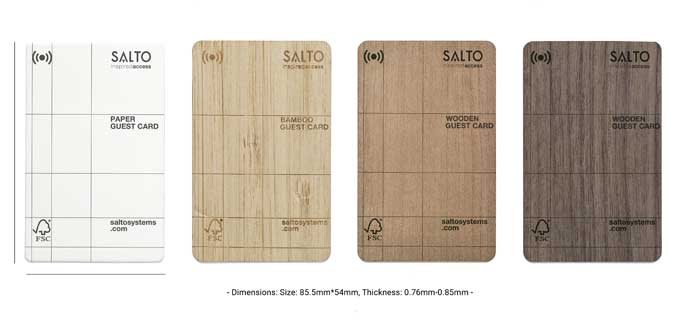 SALTO’s new Eco Guest Key Cards