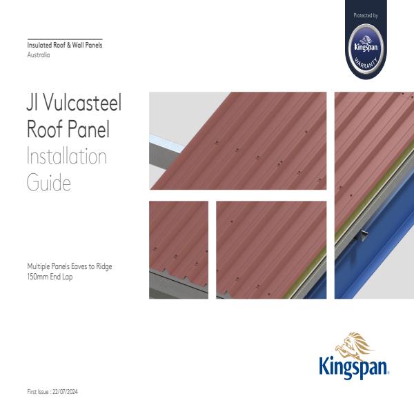 JI Vulcasteel Roof Installation Guide